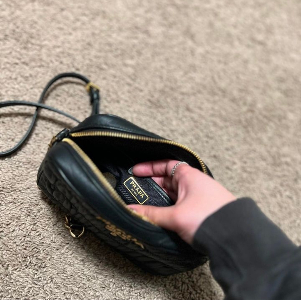 Prada Nappa Gaufre Camera Bag